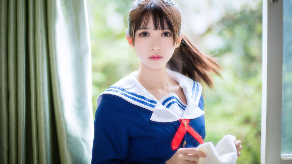 鳗鱼霏儿-No.059-圣人惠 校服 [8P]·合集-妙妙屋