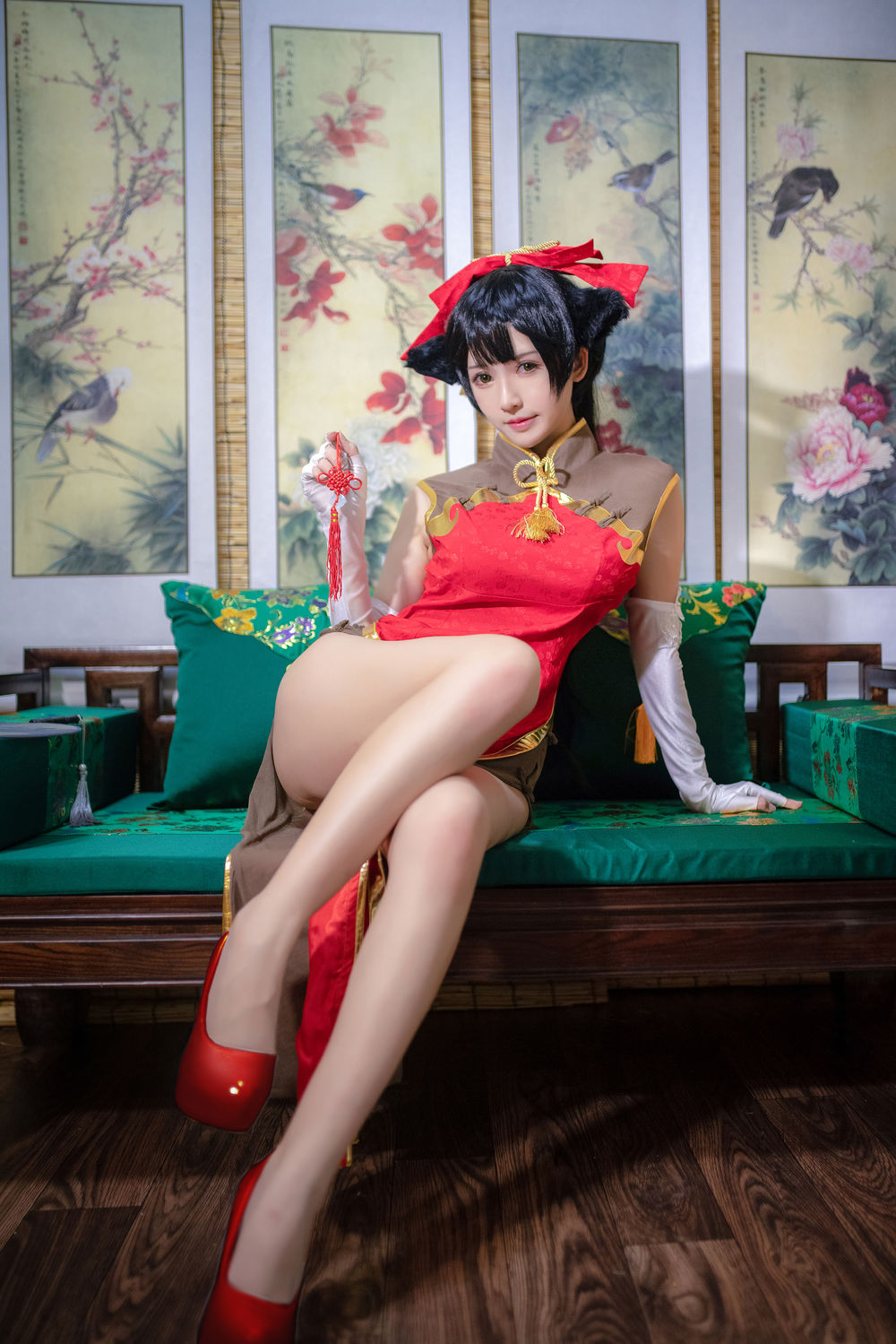 鳗鱼霏儿-No.015-碧蓝华裳 高雄 [12P]·合集-妙妙屋
