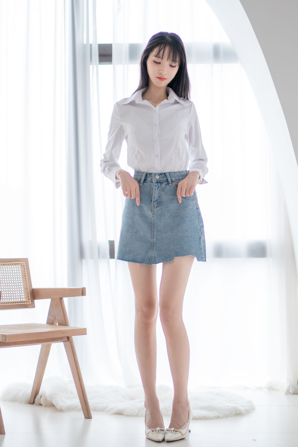 西瓜(西呱呀呀呀)-No.022-衬衫牛仔裙 [61P]·合集-妙妙屋