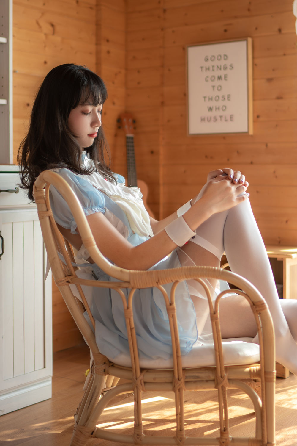 西瓜(西呱呀呀呀)-No.018-蓝白女仆 [26P]·合集-妙妙屋
