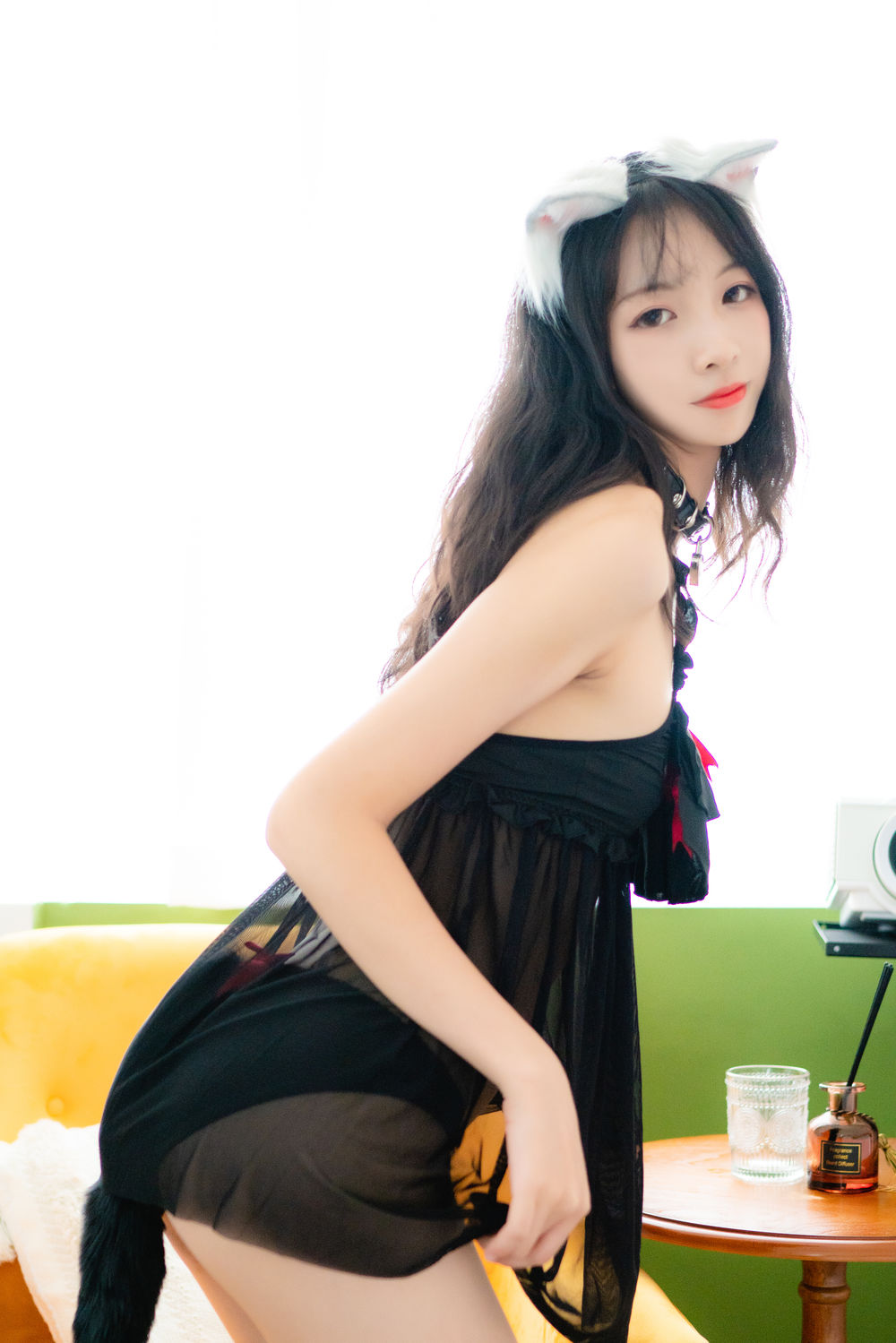 西瓜(西呱呀呀呀)-No.006-猫尾私房写真成片 [24P]·合集-妙妙屋