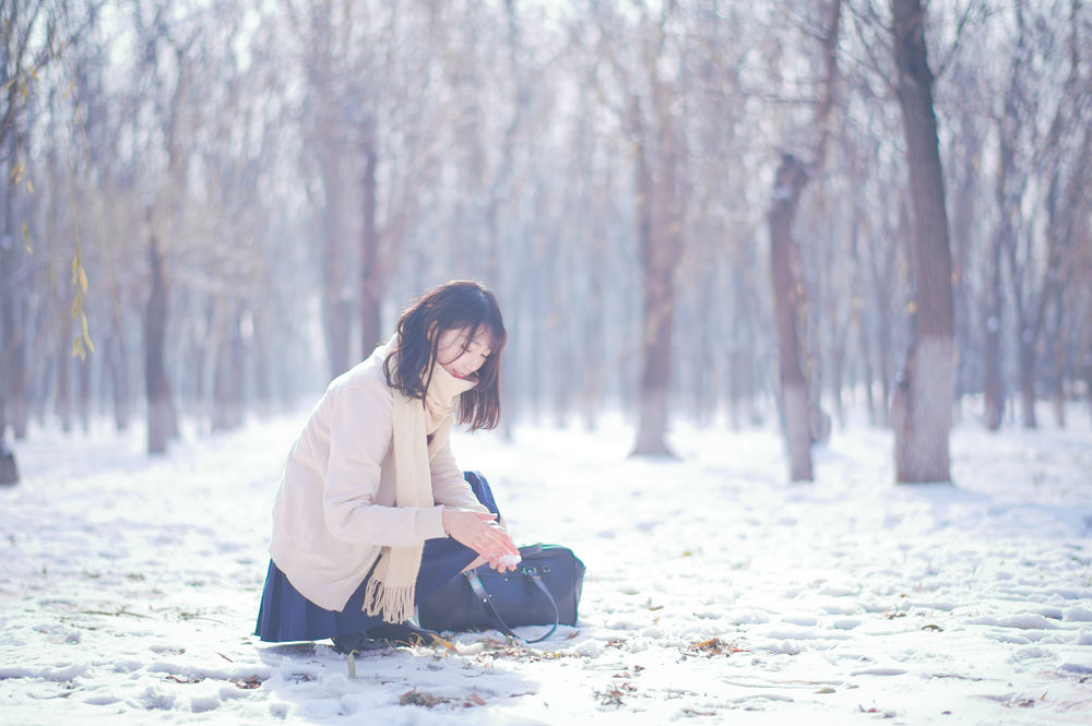 周叽是可爱兔兔-No.028-雪景jk [15P]·合集-妙妙屋
