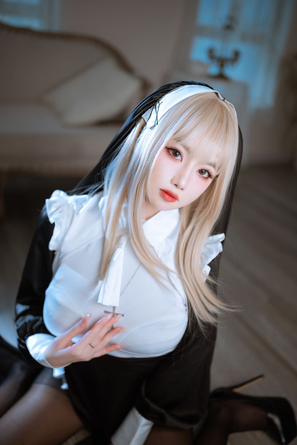 鬼畜瑶在不在w-No.046-修女 [47P]·合集-妙妙屋