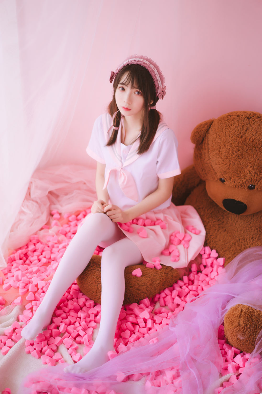 疯猫ss-No.015-丝袜狂想曲(粉) [54P]·合集-妙妙屋