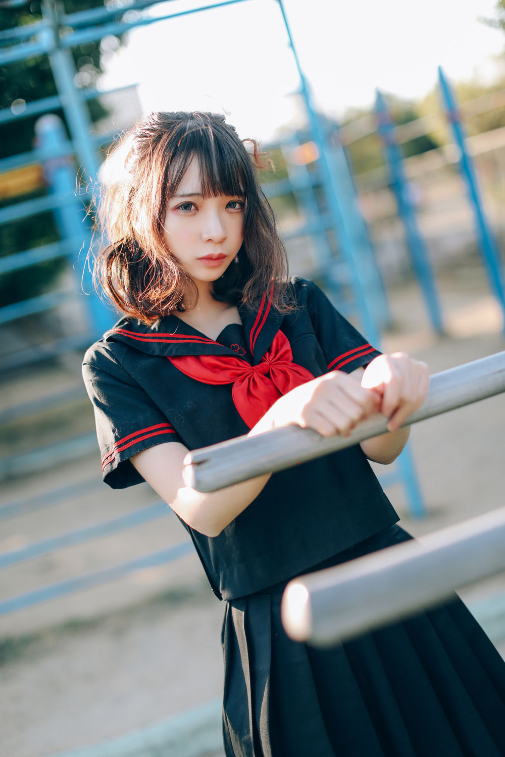 疯猫ss-No.014-室外JK [18P]·合集-妙妙屋