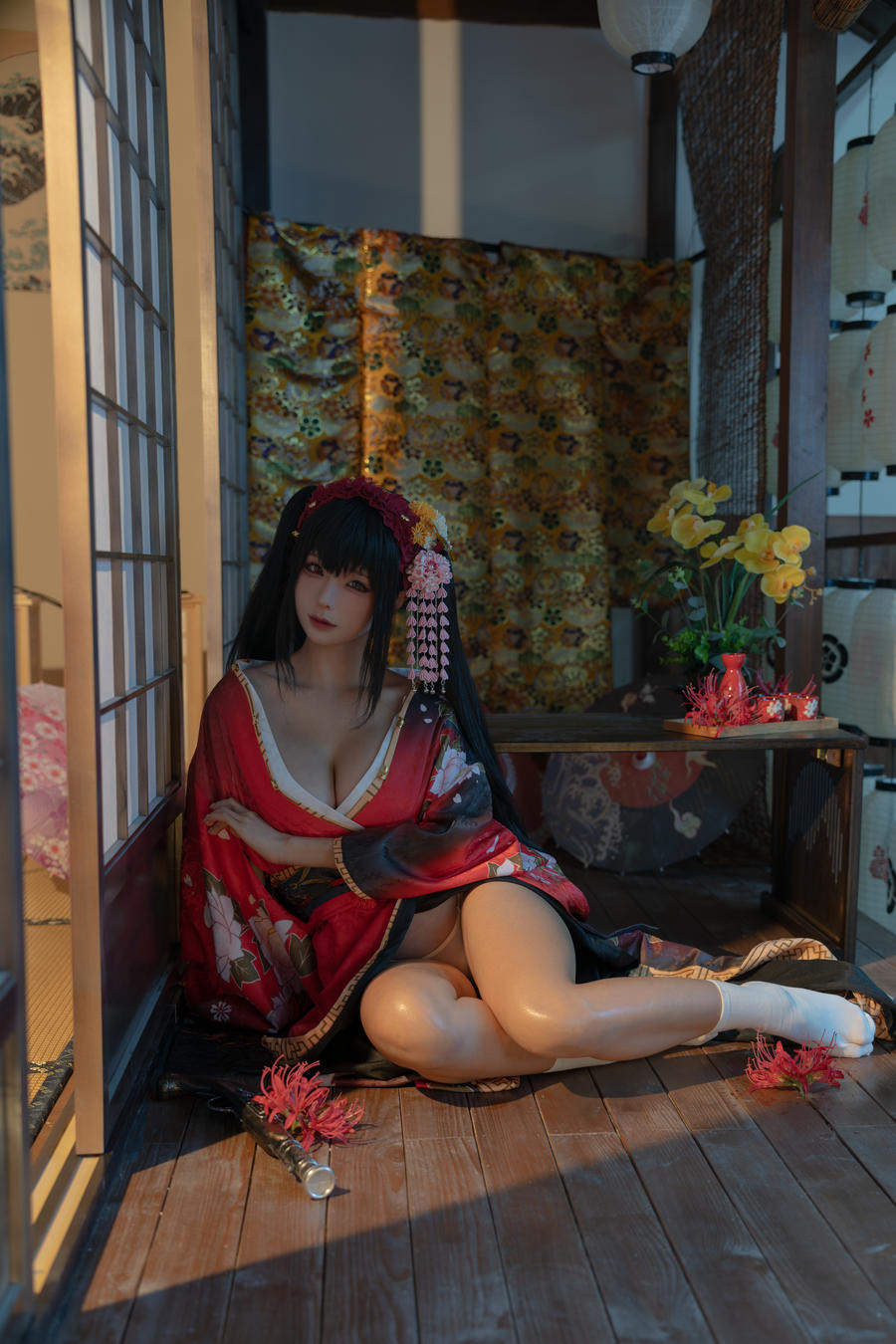 蠢沫沫-No.304 – 狂三和服 [169P 7V]·合集-妙妙屋