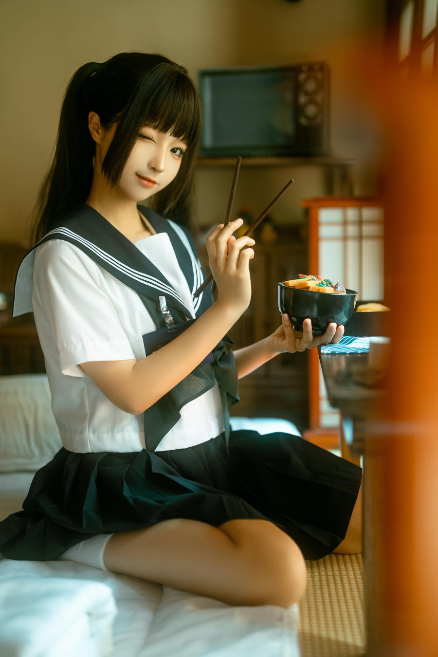 蠢沫沫-No.243–居家学妹 [22P]·合集-妙妙屋
