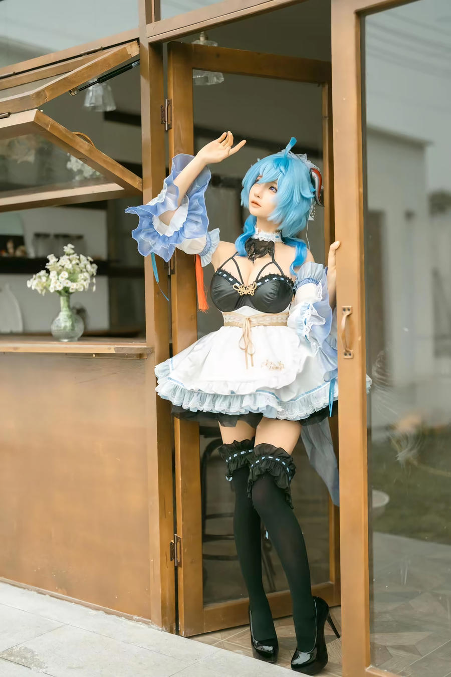 蠢沫沫-No.216–甘雨女仆 [14P]·合集-妙妙屋