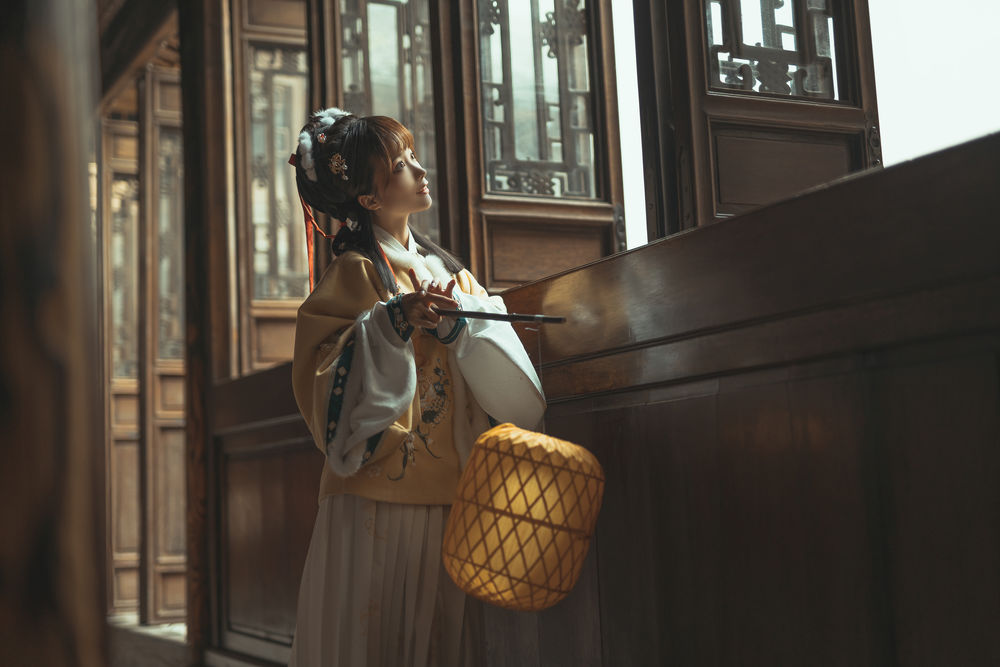 蠢沫沫-No.141-黄汉服 [9P]·合集-妙妙屋