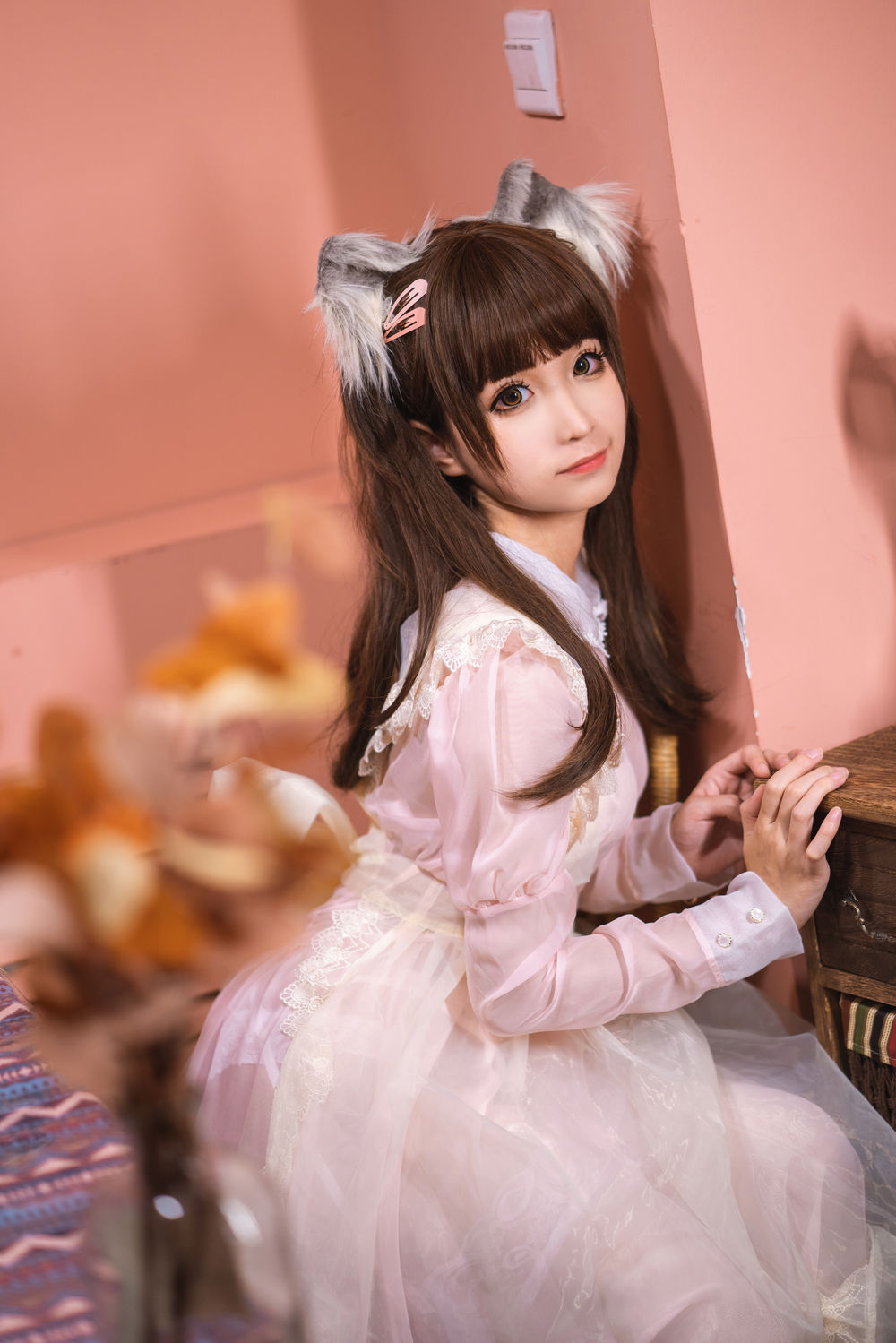 蠢沫沫-No.050-粉透明女仆 [34P]·合集-妙妙屋