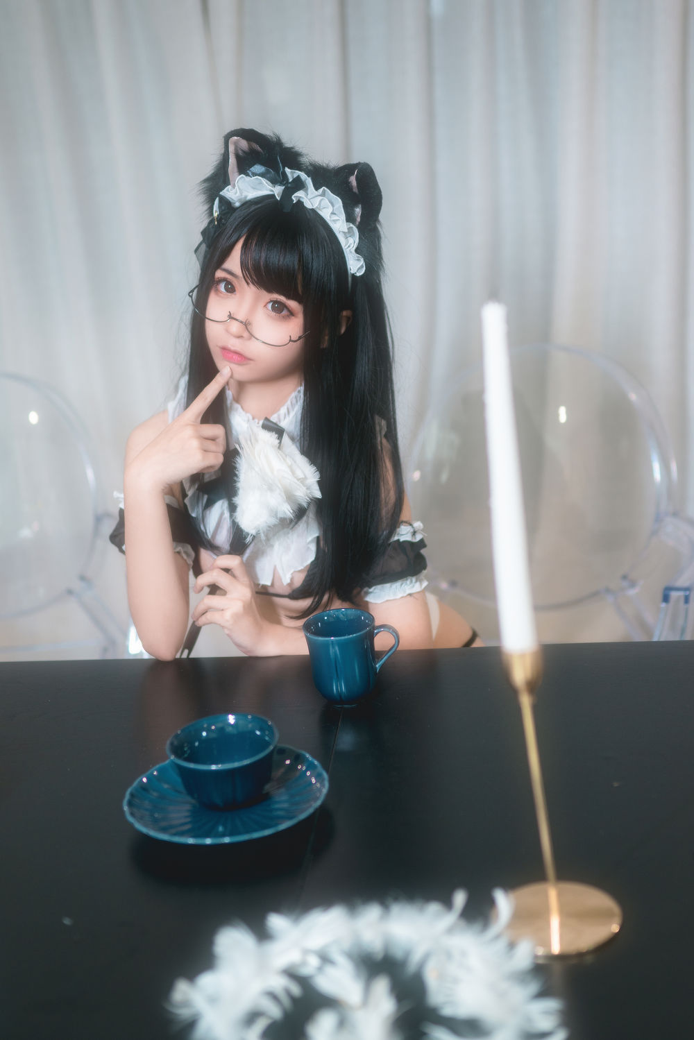 蠢沫沫-No.025-猫耳女仆 [43P]·合集-妙妙屋