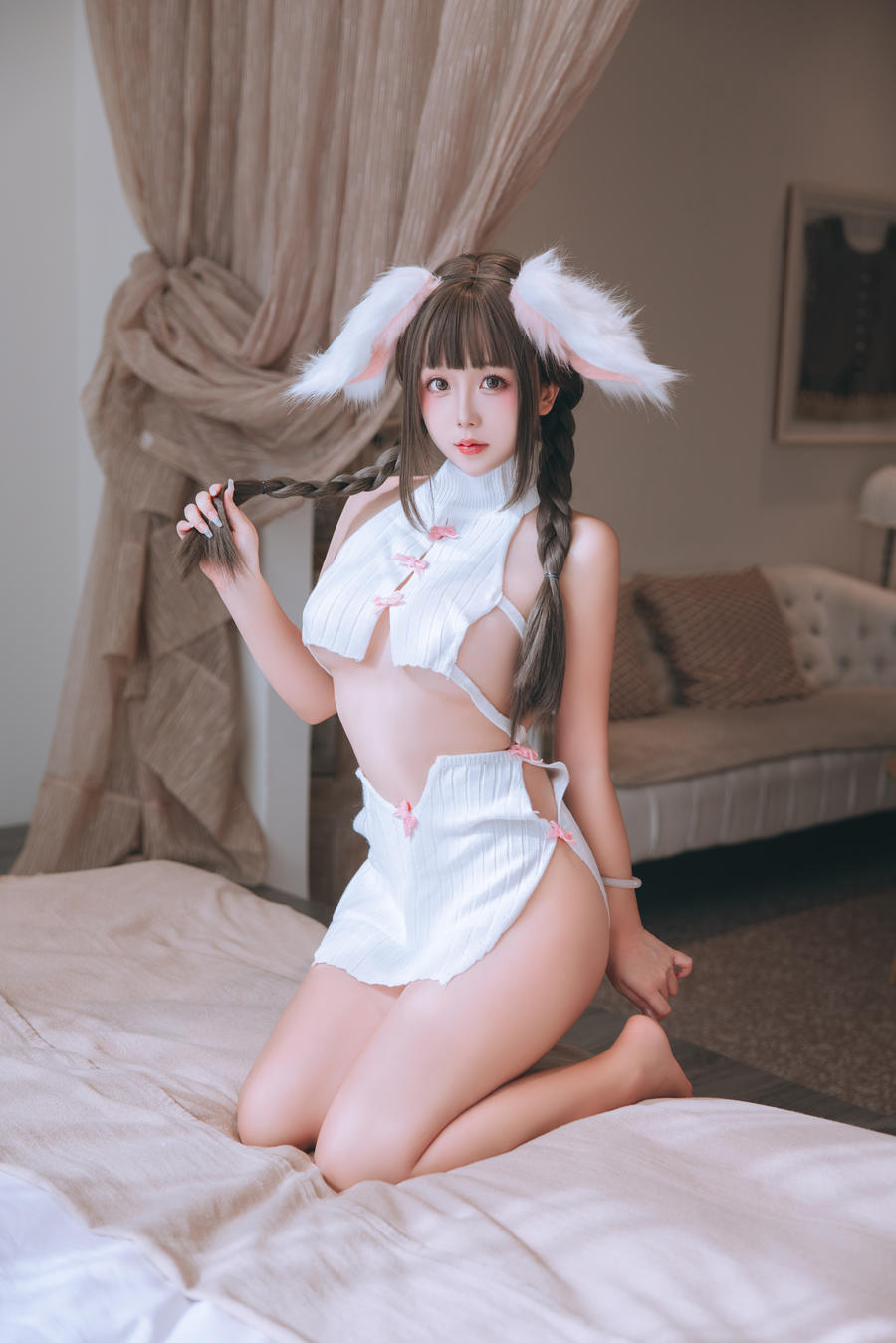 椎名莜(日奈娇)-No.121 – 垂耳兔 [55P 1V]·合集-妙妙屋