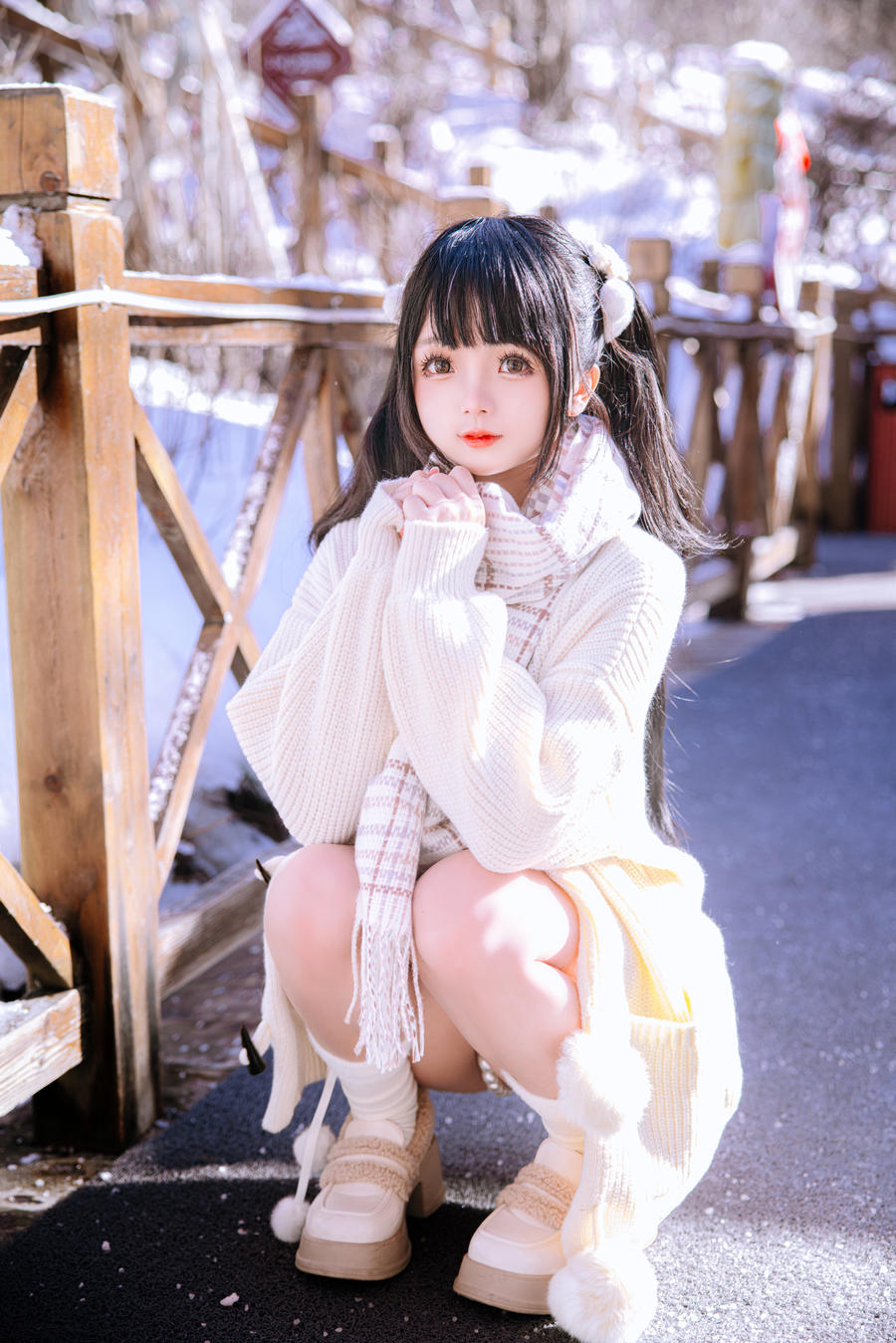 椎名莜(日奈娇)-No.073–雪地少女 [108P 2V]·合集-妙妙屋