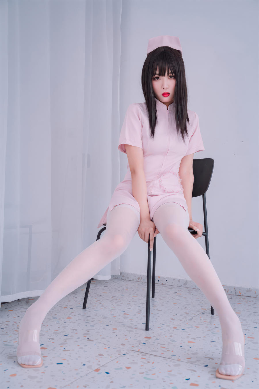 轩萧学姐-No.060 – 粉色护士 [59P 1V]·合集-妙妙屋
