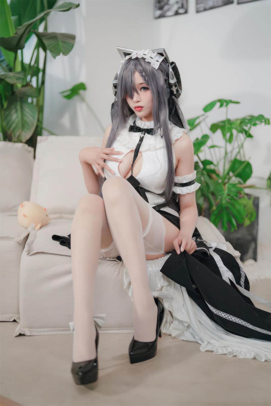 轩萧学姐-No.057 – 碧蓝航线 奥古斯特女仆 [67P 1V]·合集-妙妙屋