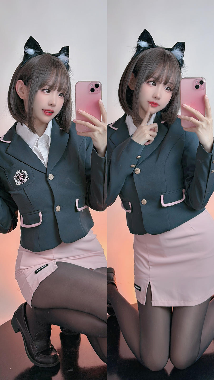 miko酱ww-No.041 – 猫猫JK [12P]·合集-妙妙屋