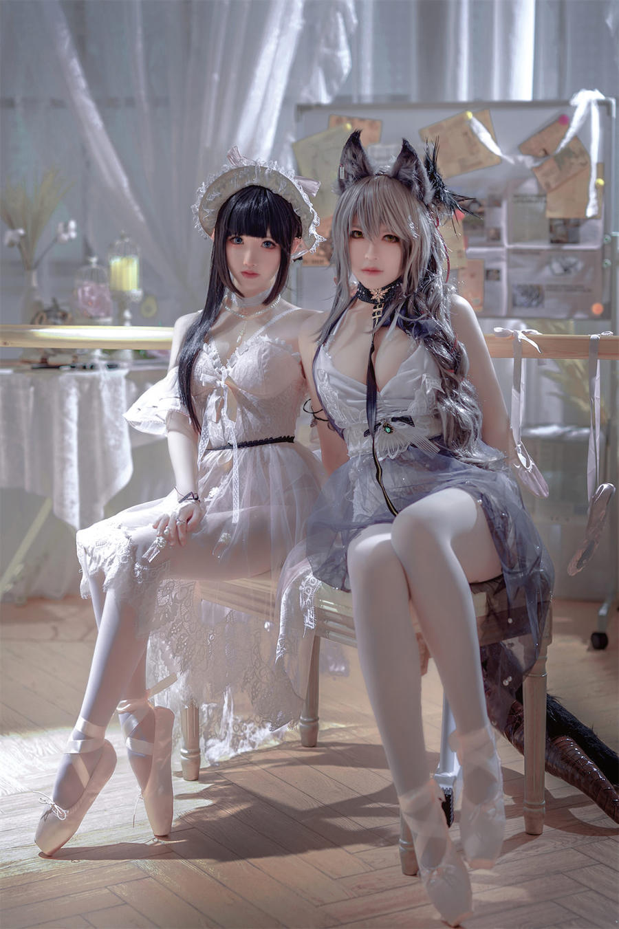 半半子-No.034-Arknights 黑x森蚺バレエ(&面饼仙儿) [56P]·合集-妙妙屋