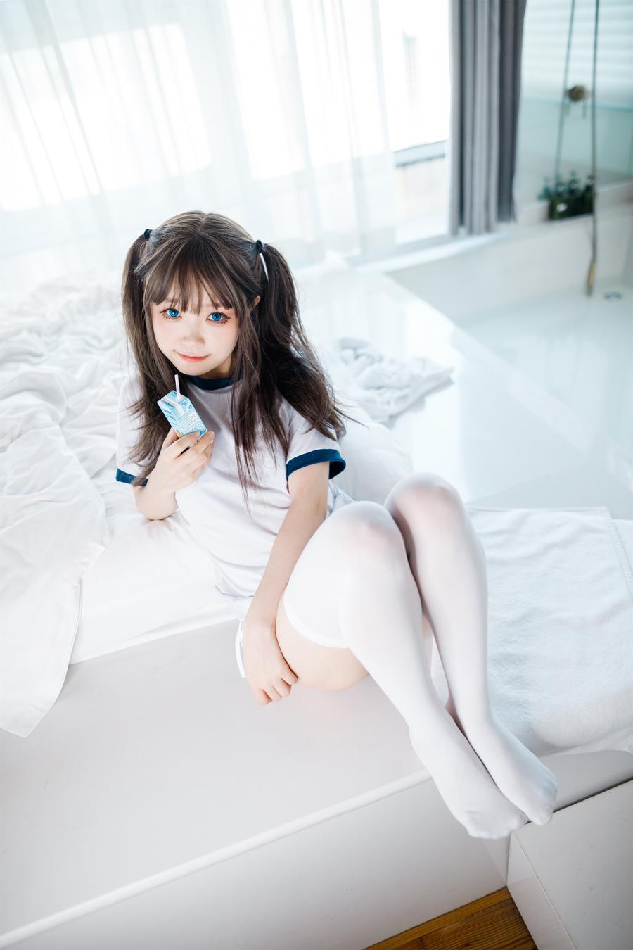 神沢永莉-No.014–半双马尾体操服大腿袜 [68P]·合集-妙妙屋