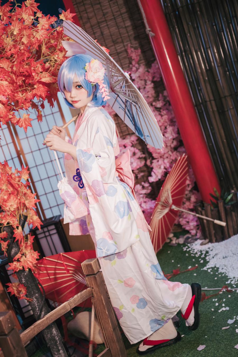 神沢永莉-No.010-蕾姆和风 [47P]·合集-妙妙屋