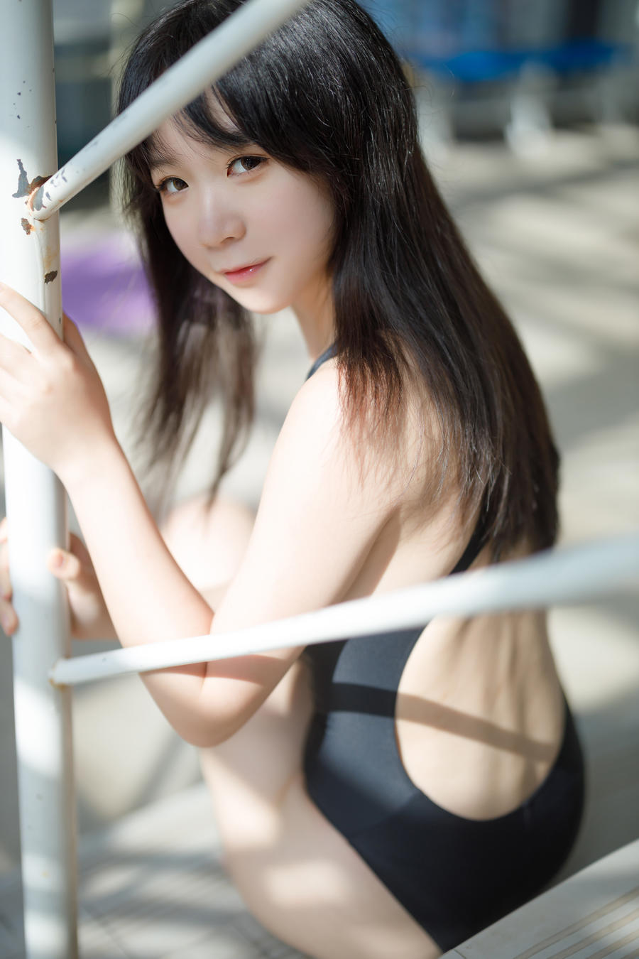 樱落酱w-No.022-泳池竞泳 [32P]·合集-妙妙屋