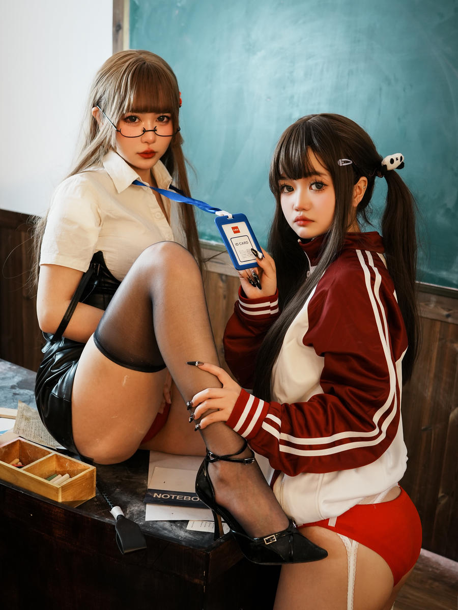 Tina很妖孽呀-No.017-双马尾学生与老师 [41P 1V]·合集-妙妙屋