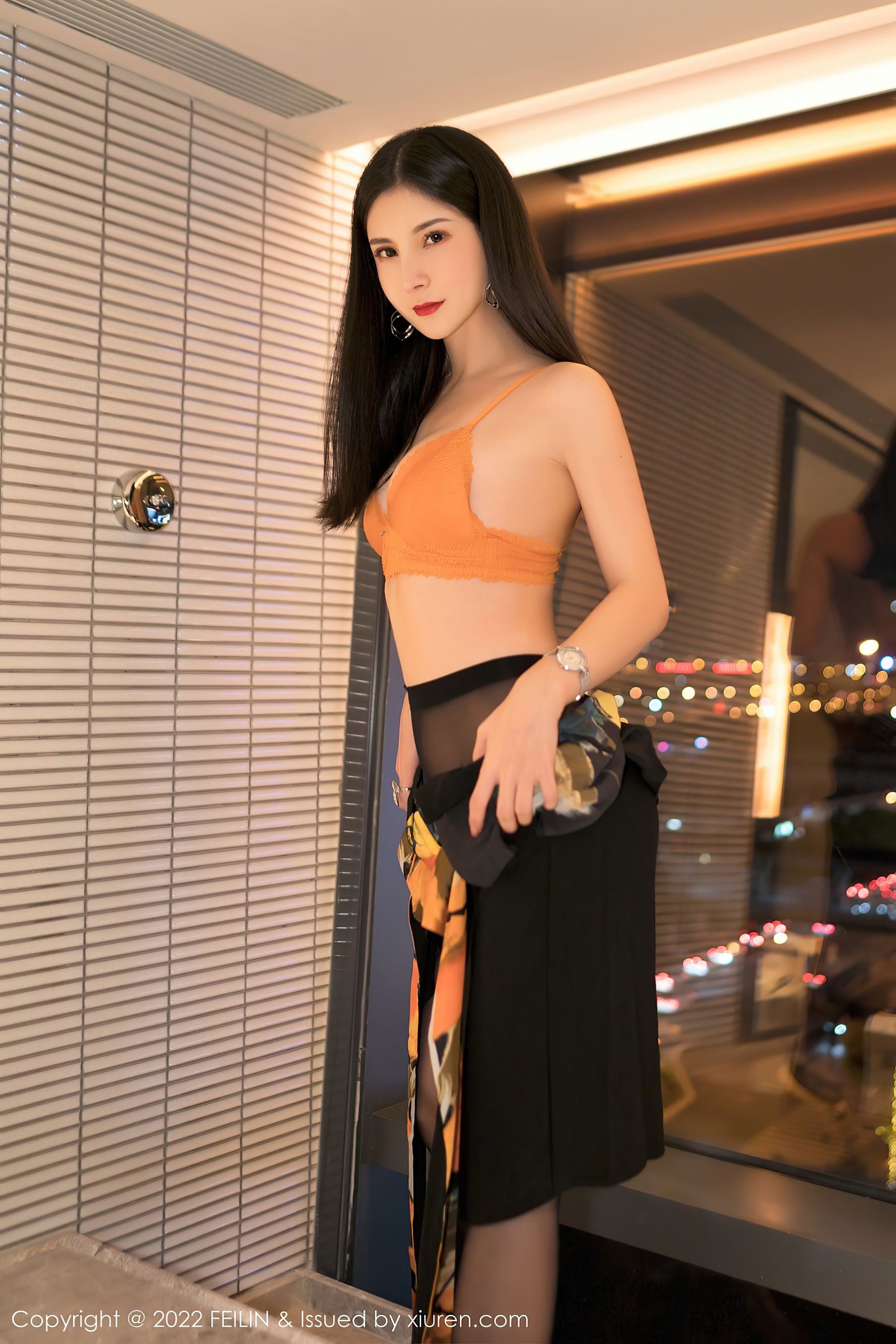 [FEILIN嗲囡囡] VOL.450 小蛮妖Yummy 黑丝美腿·合集-妙妙屋