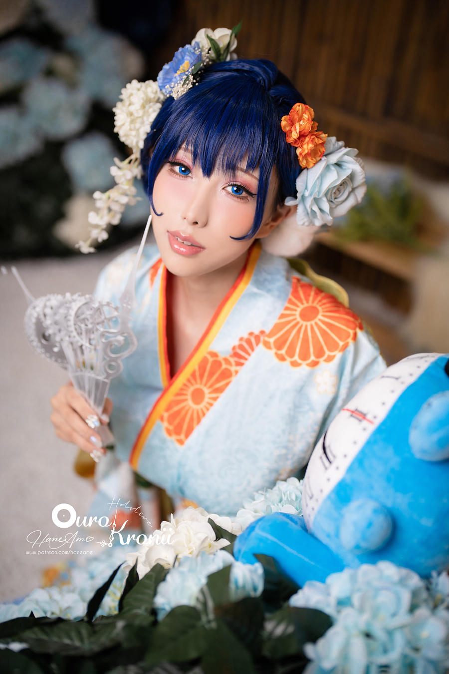 雨波_HaneAme-No.185-Hololive Kronii Photobook 時間寫真書 [110P]·合集-妙妙屋