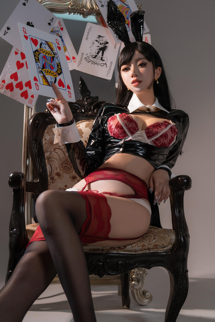 过期米线线喵-No.140–生日贺图 兔女郎 [50P]·合集-妙妙屋