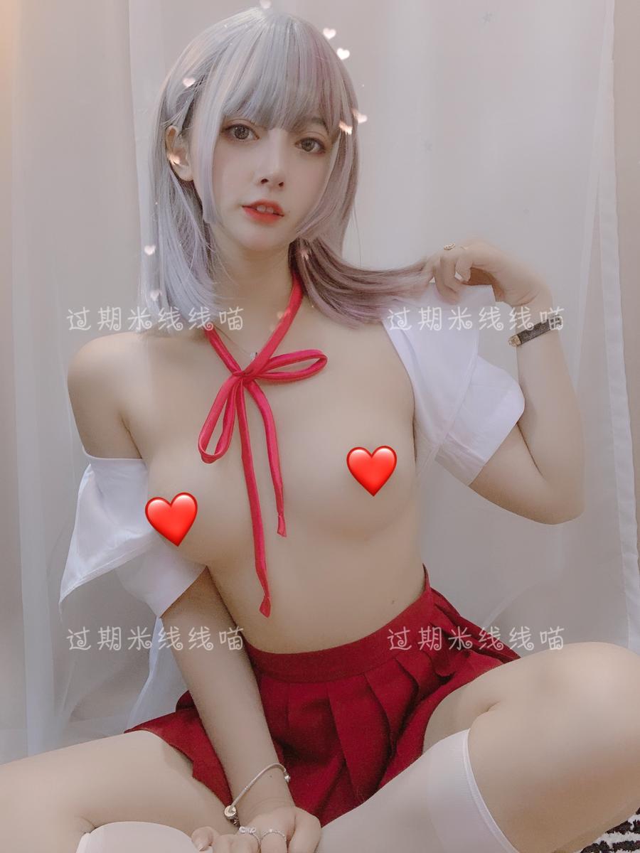 过期米线线喵-No.023-红色JK [17P]·合集-妙妙屋