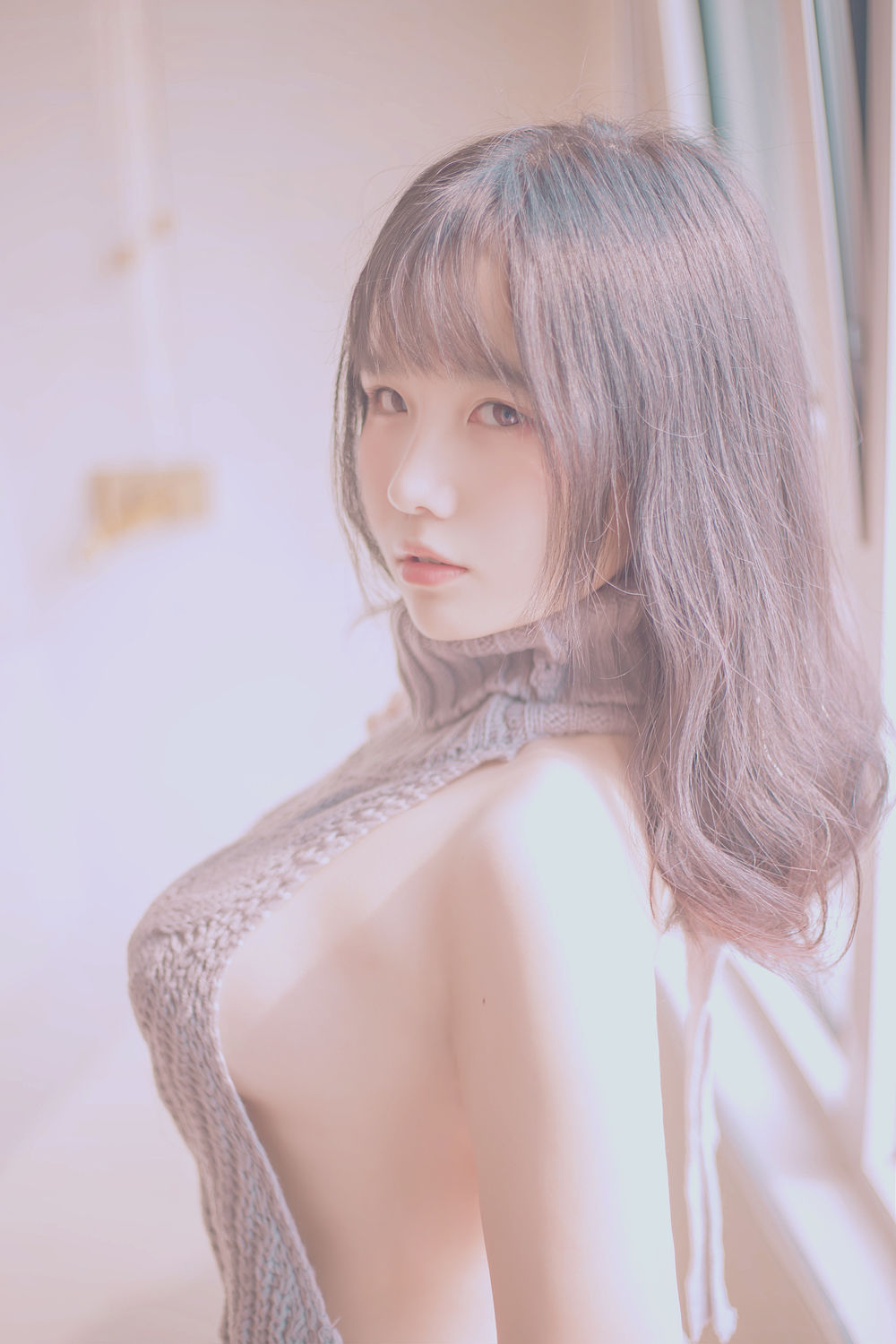 阿半今天很开心-No.003-露背毛衣 [28P]·合集-妙妙屋