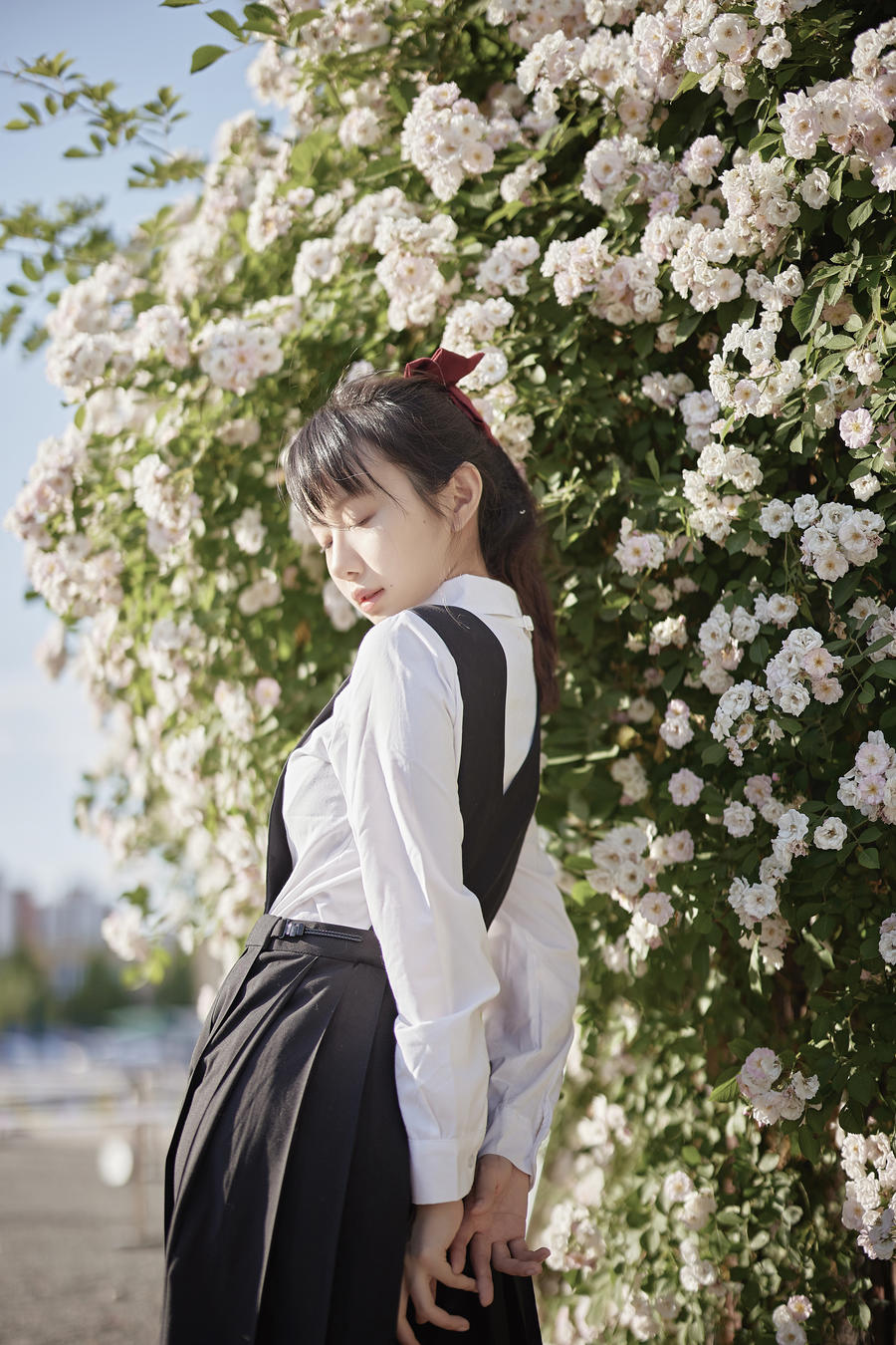 Shika小鹿鹿-No.085-蔷薇JK [14P]·合集-妙妙屋