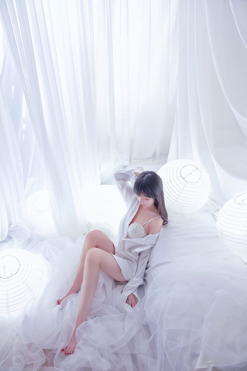 Shika小鹿鹿-No.049-纯白 [18P]·合集-妙妙屋