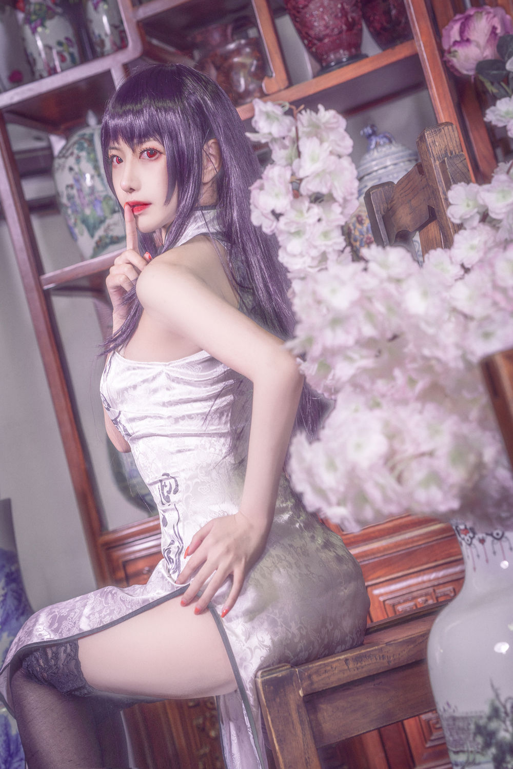 Shika小鹿鹿-No.028-学姐旗袍 [13P]·合集-妙妙屋