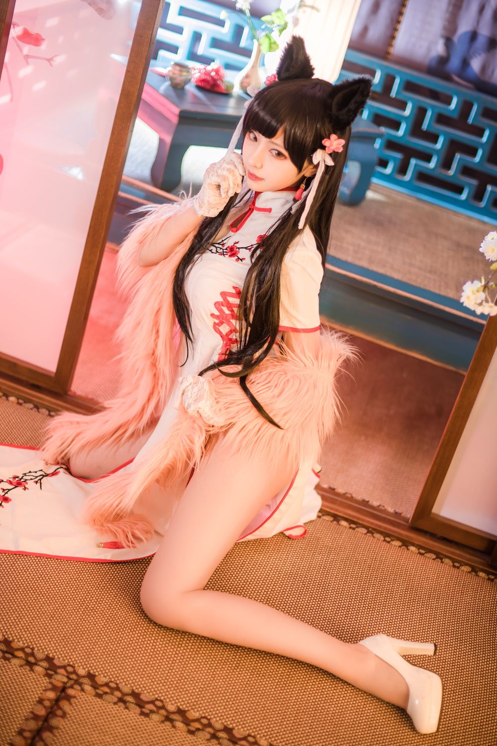 Shika小鹿鹿-No.010-爱宕旗袍 [30P]·合集-妙妙屋