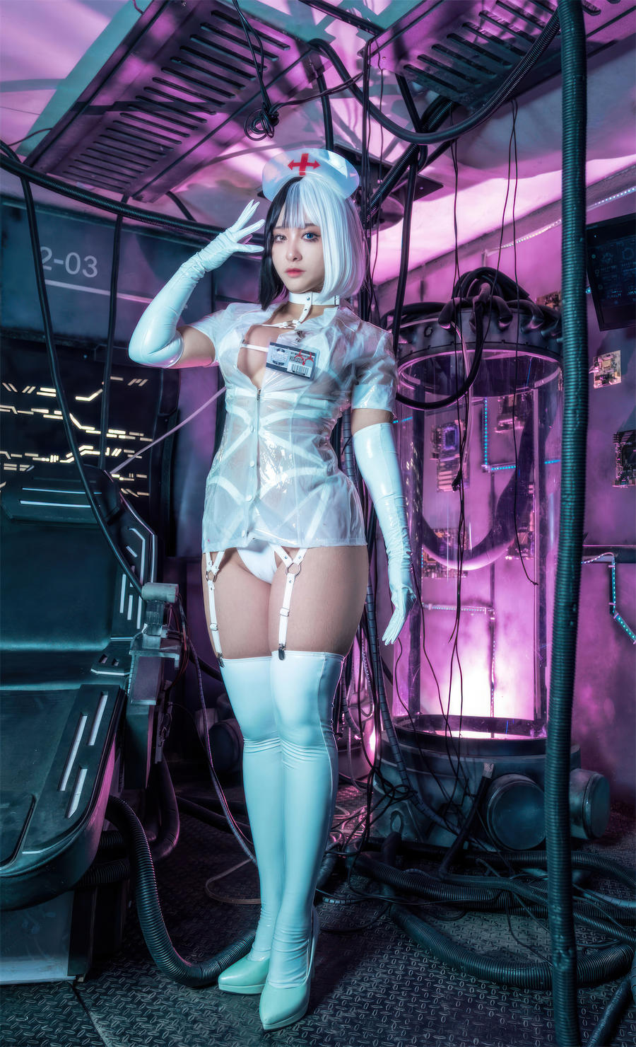 洛璃LoLiSAMA-No.054 – 透明护士 [37P]·合集-妙妙屋