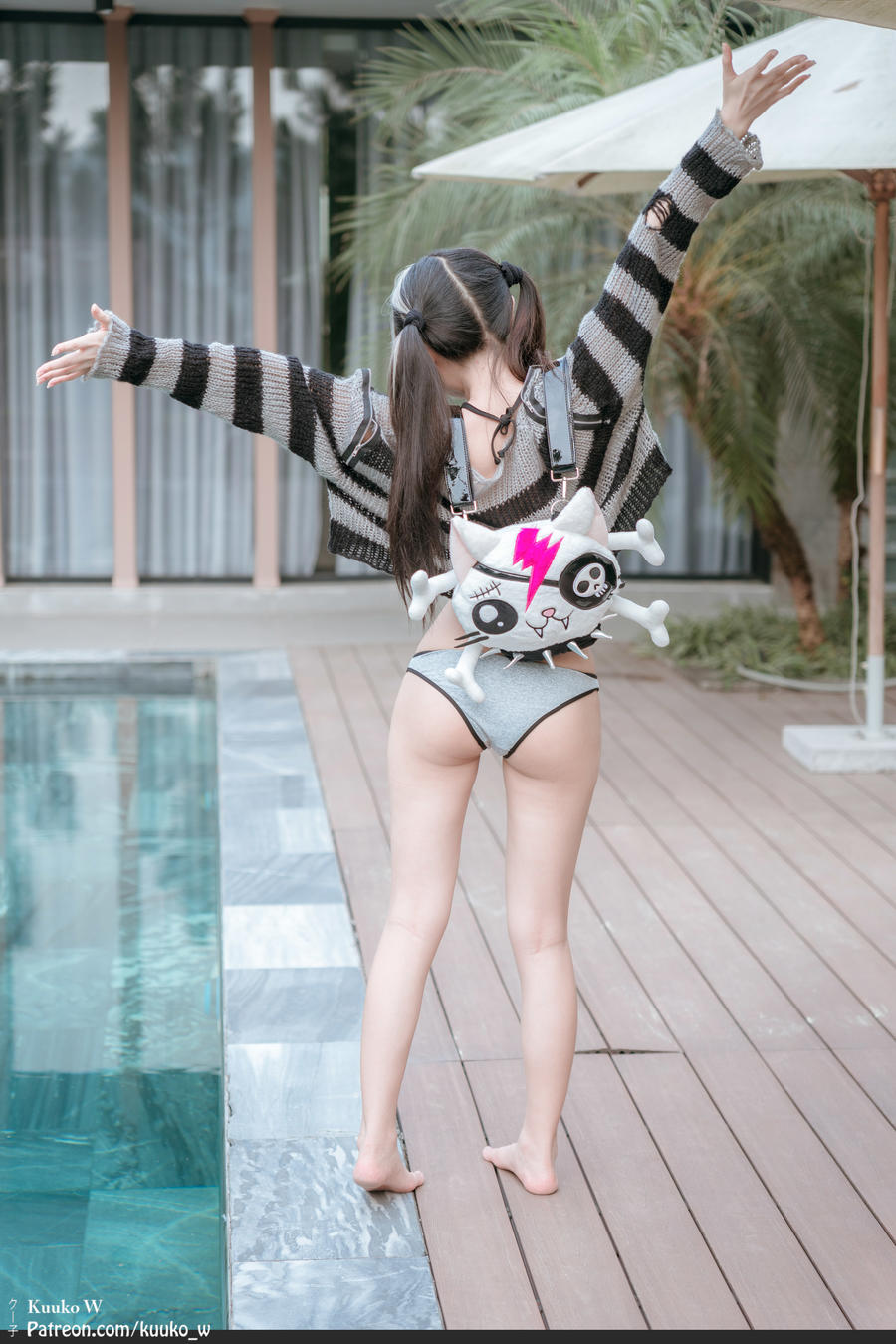 Kuuko W-No.139–Grey Bikini [37P]·合集-妙妙屋