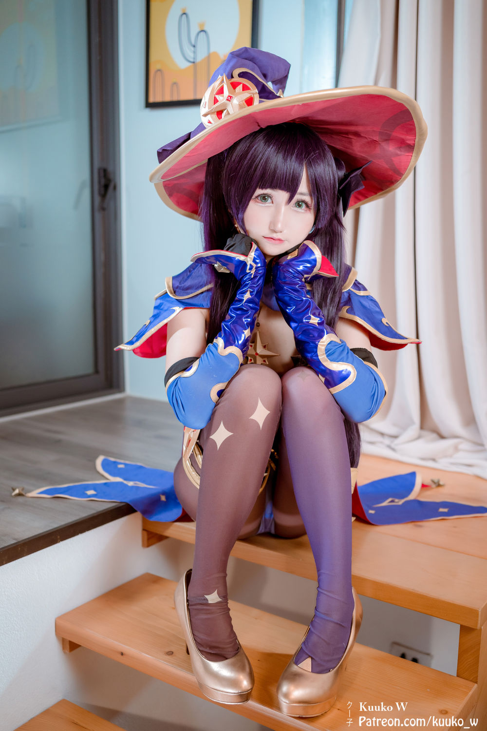Kuuko W-No.064-Mona (Genshin Impact) [39P]·合集-妙妙屋