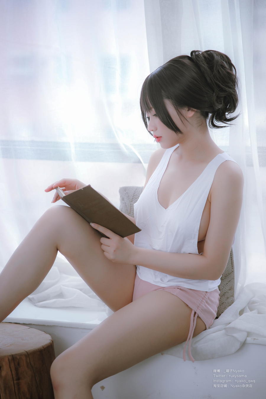 Nyako喵子-No.059-隣のやばいお姉さん 背心 [78P 1V]·合集-妙妙屋
