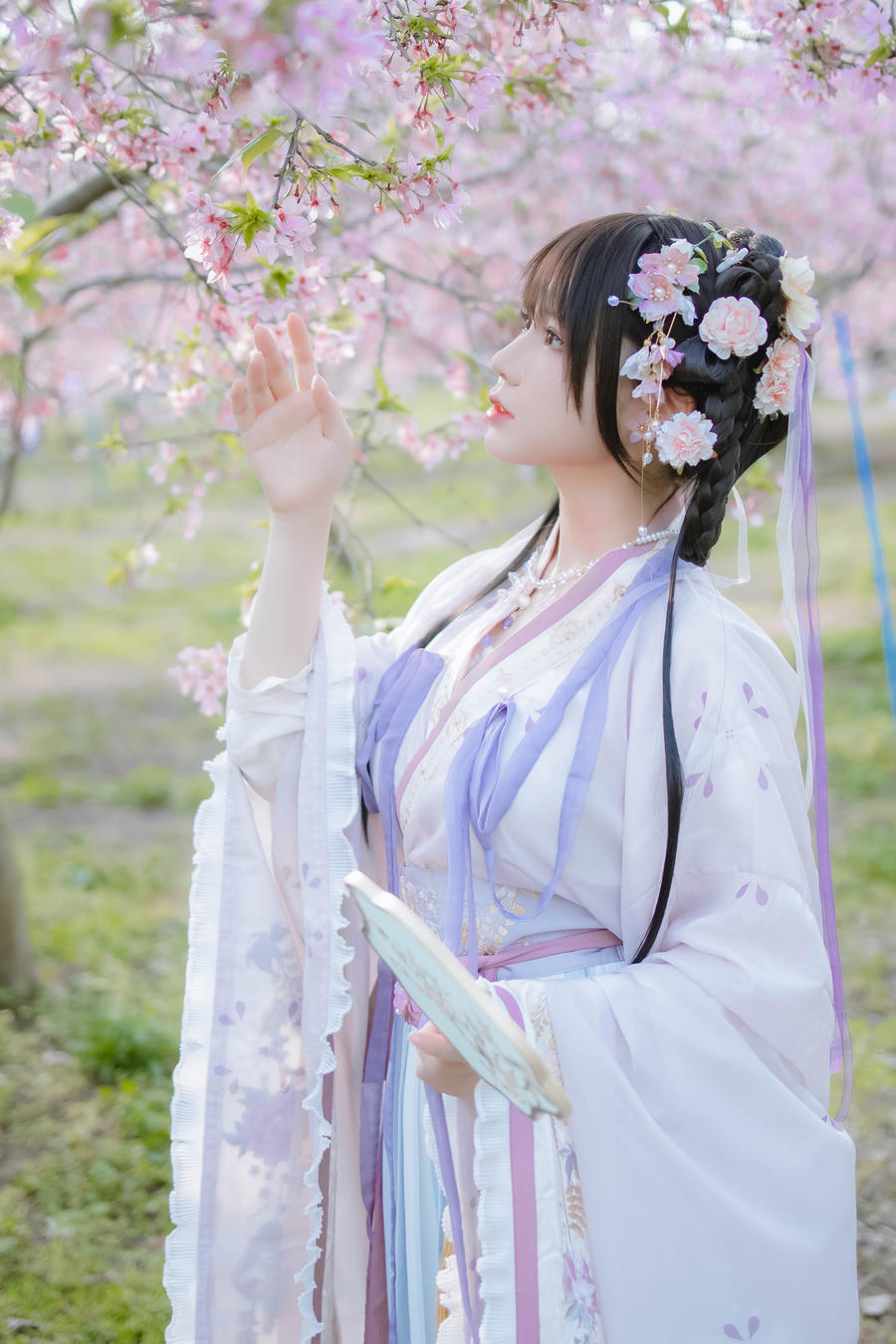 Nyako喵子-No.043-樱花汉服 花神祈愿 [52P]·合集-妙妙屋