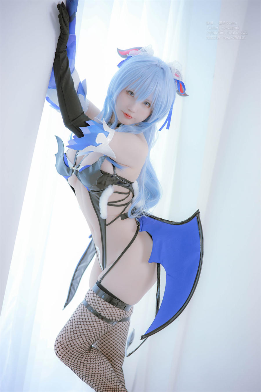 Nyako喵子-No.041-原神 甘雨魅魔 [76P]·合集-妙妙屋