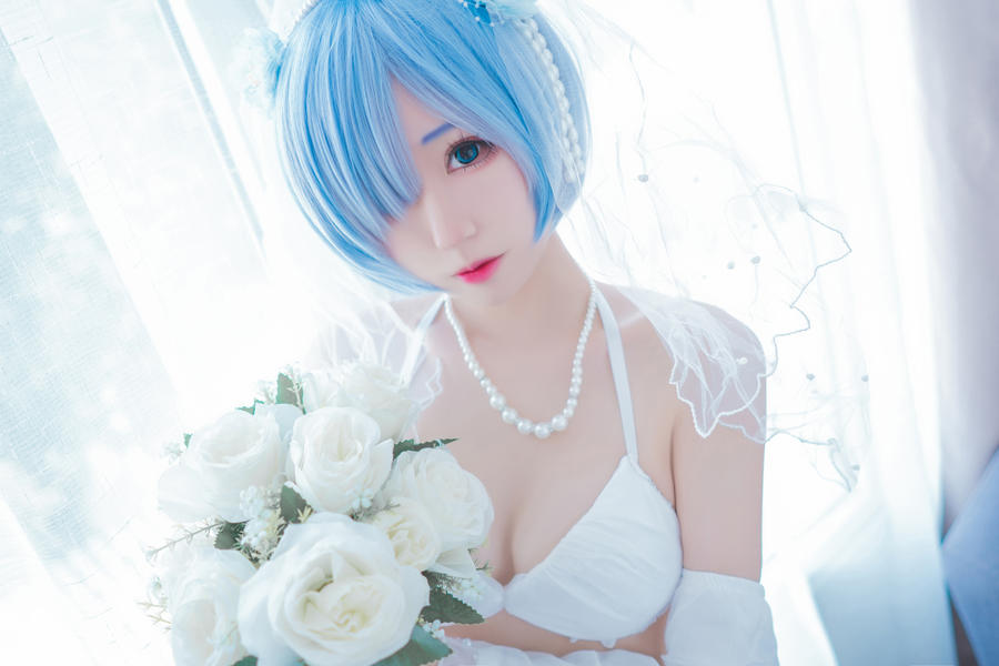 猫君君MaoJun-No.024–雷姆 内衣花嫁 [42P]·合集-妙妙屋