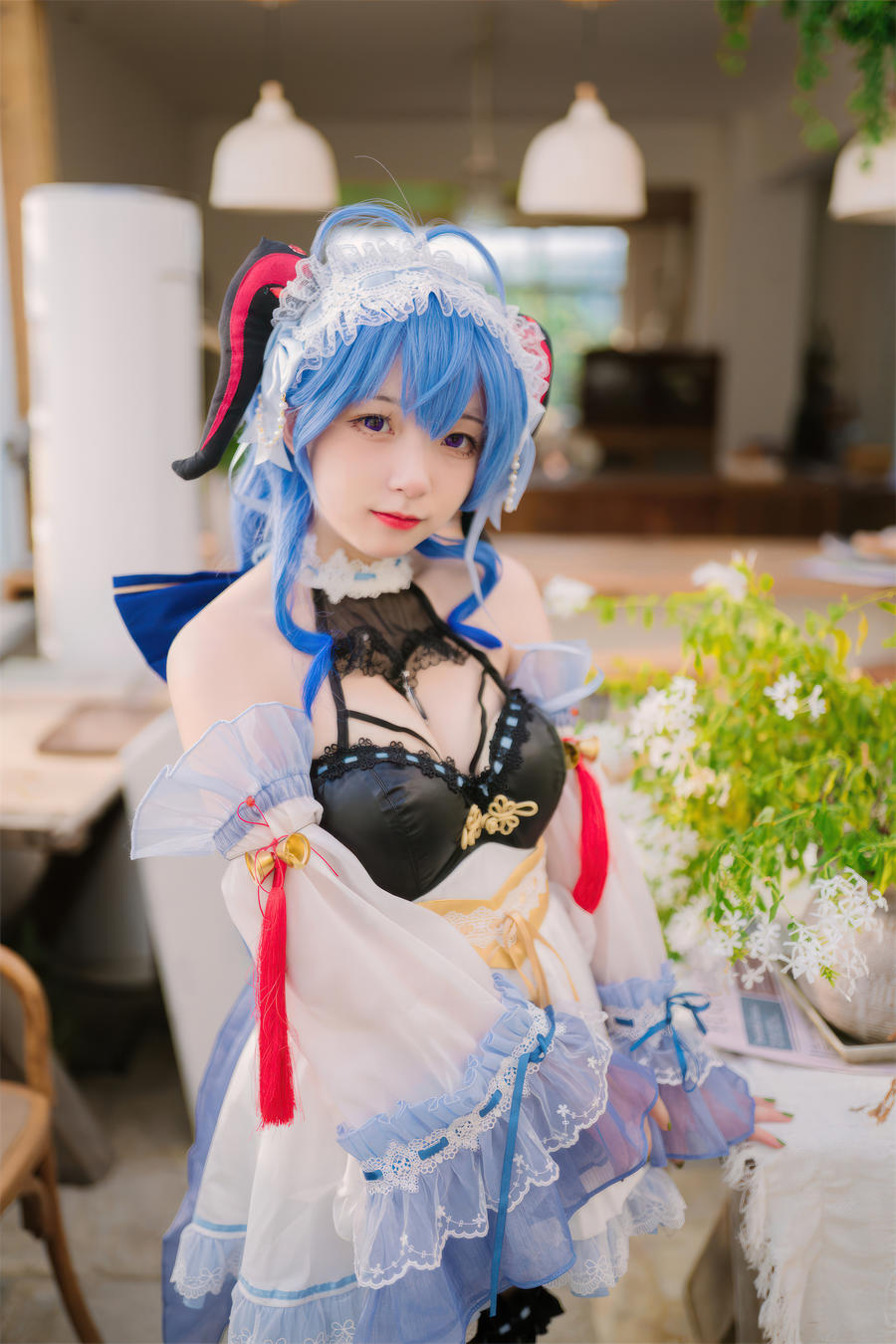 花铃-No.045 – 原神 甘雨女仆 [41P]·合集-妙妙屋