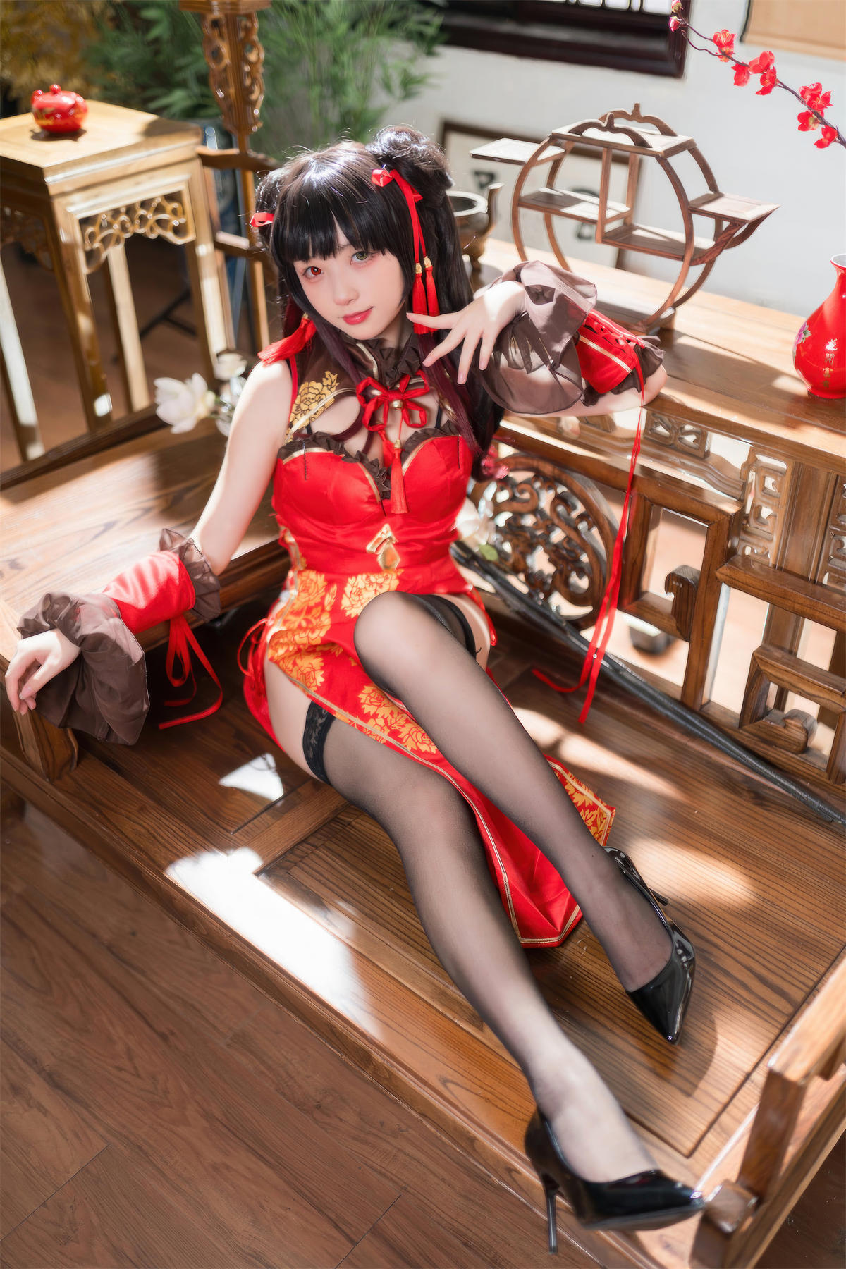 花铃-No.036–时崎狂三 旗袍 [66P]·合集-妙妙屋