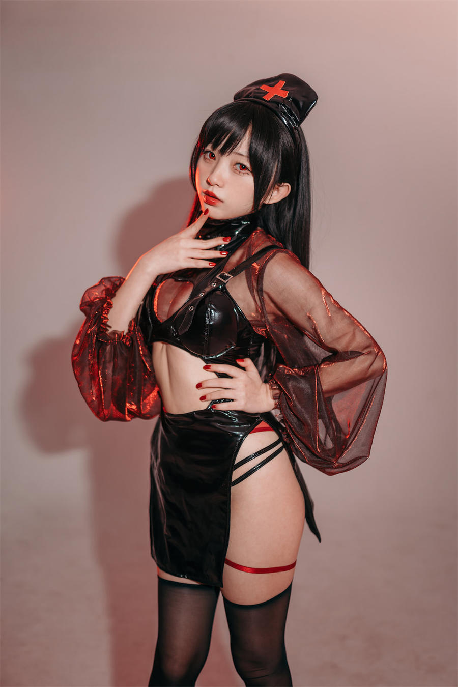 花铃-No.021–猩红护士 [77P]·合集-妙妙屋