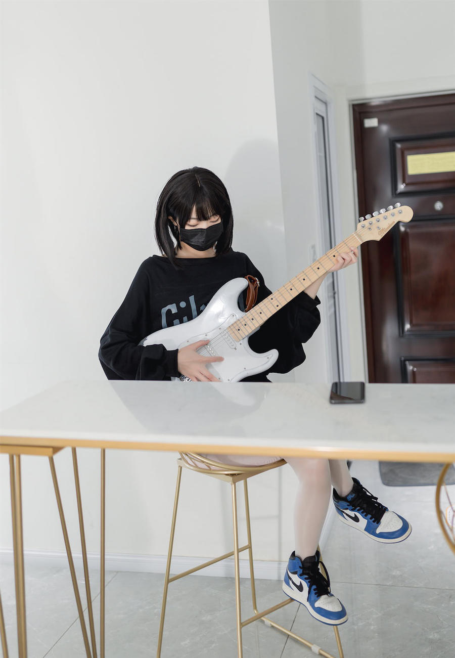 杏仁曲奇-No.007–升玖吉他姐姐 [45P]·合集-妙妙屋
