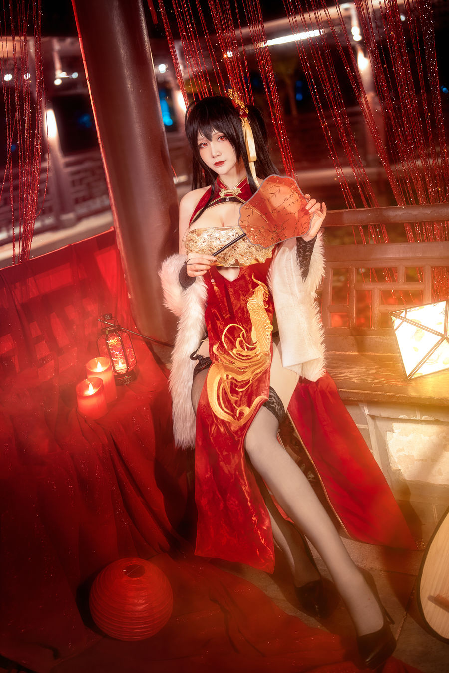 仙九Airi-No.005-大凤旗袍 [14P]·合集-妙妙屋