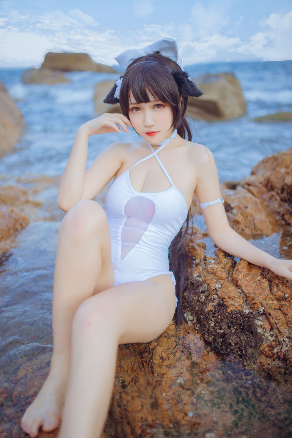 抖娘-利世-No.025-爱宕泳装–抖娘_利世×不呆猫 [41P]·合集-妙妙屋