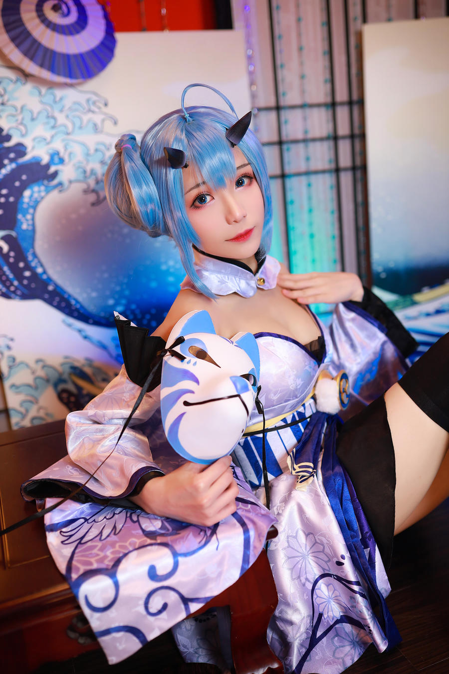 Tomoyo酱-No.022 – 碧蓝 柏 [18P]·合集-妙妙屋