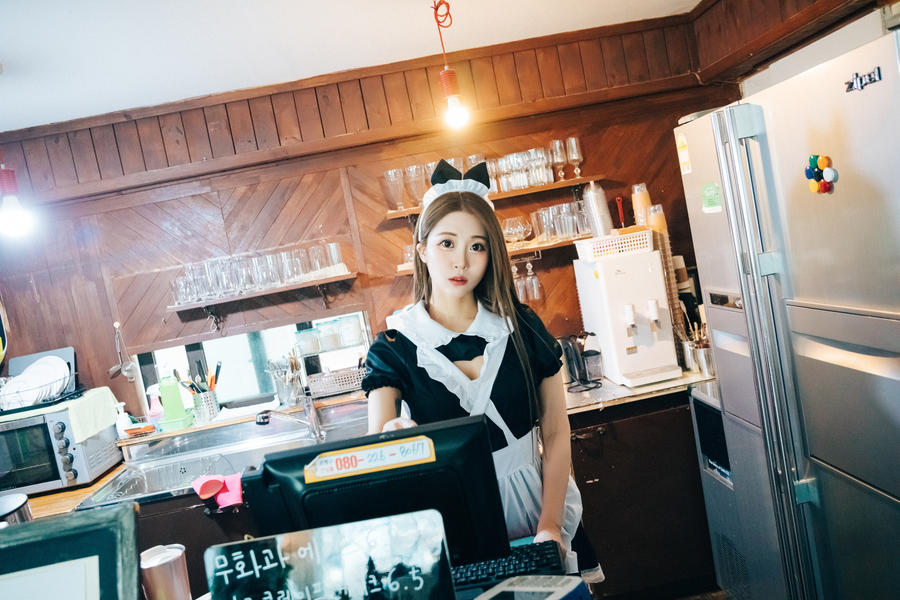 Bomi(보미)-No.062-[Loozy] Maid Cafe + S.Ver [174P]·合集-妙妙屋