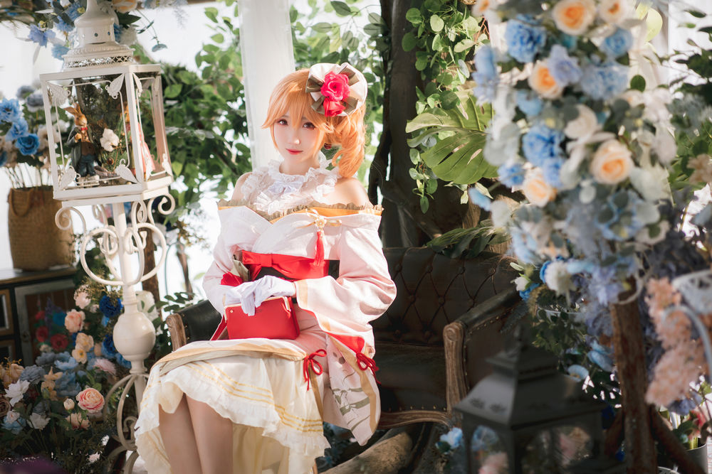 瓜希酱-No.028-碧蓝航线 黎塞留和服 [22P]·合集-妙妙屋